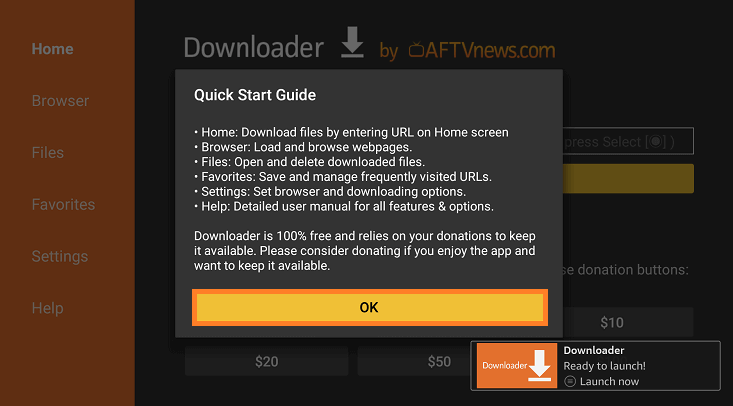 Downloader Quick Start Guide