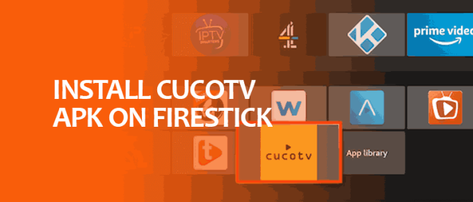 Install Cucotv apk on Firestick