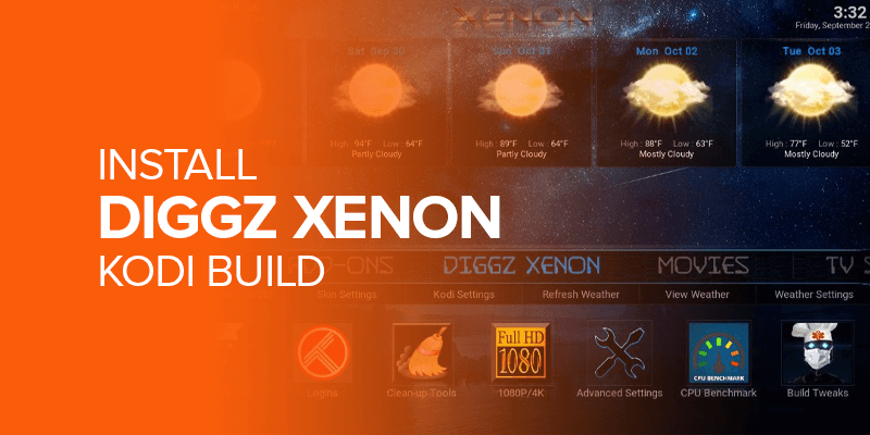 Install Diggz Xenon Kodi Build