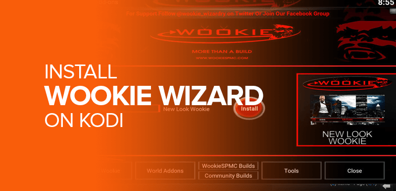 Install Wookie Wizard on Kodi