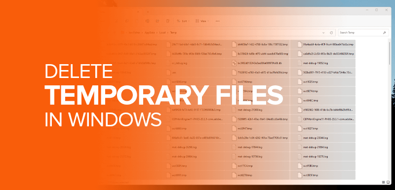 Delete Temporary Files in Windows