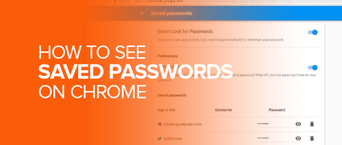 How to See Saved Passwords on Chrome