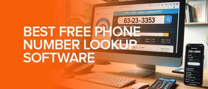 Best Free Phone Number Lookup Software Banner