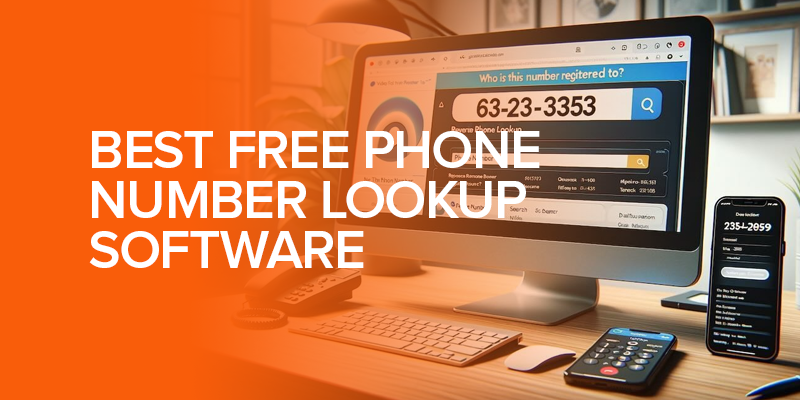 Best Free Phone Number Lookup Software Banner