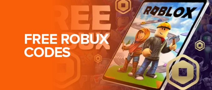 Free Robux Codes Banner