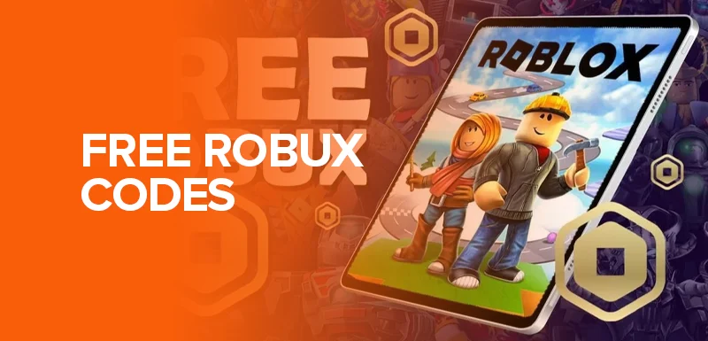 Free Robux Codes Banner