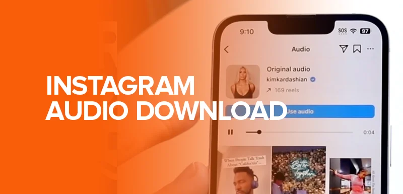 Instagram Audio Download Banner